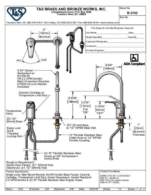 Cutsheet