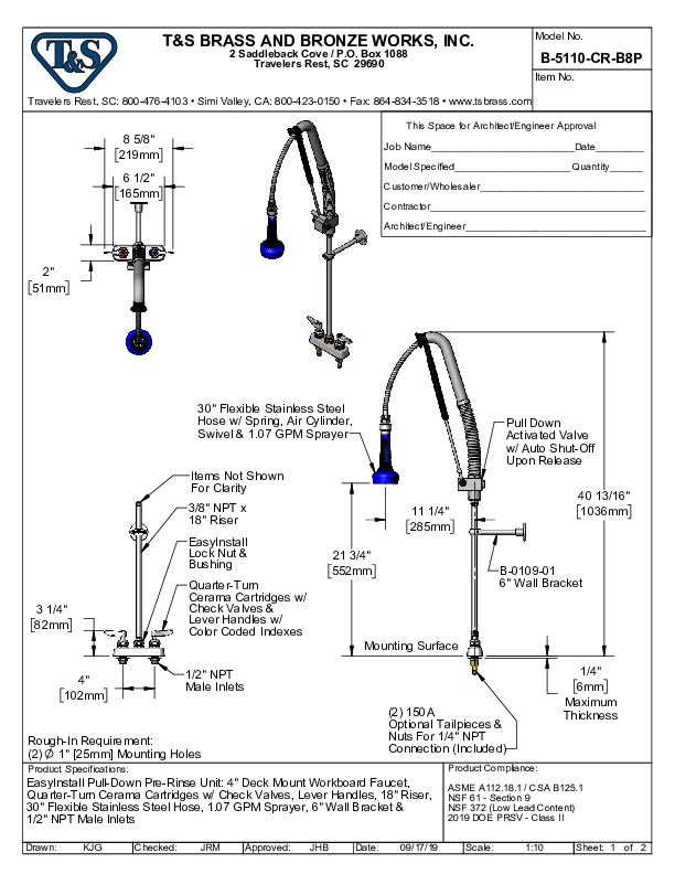 Cutsheet