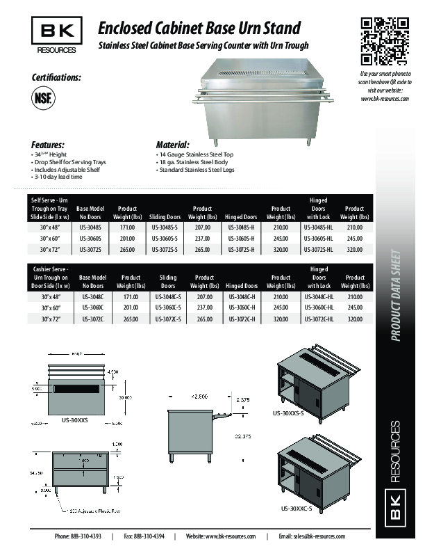 Cutsheet