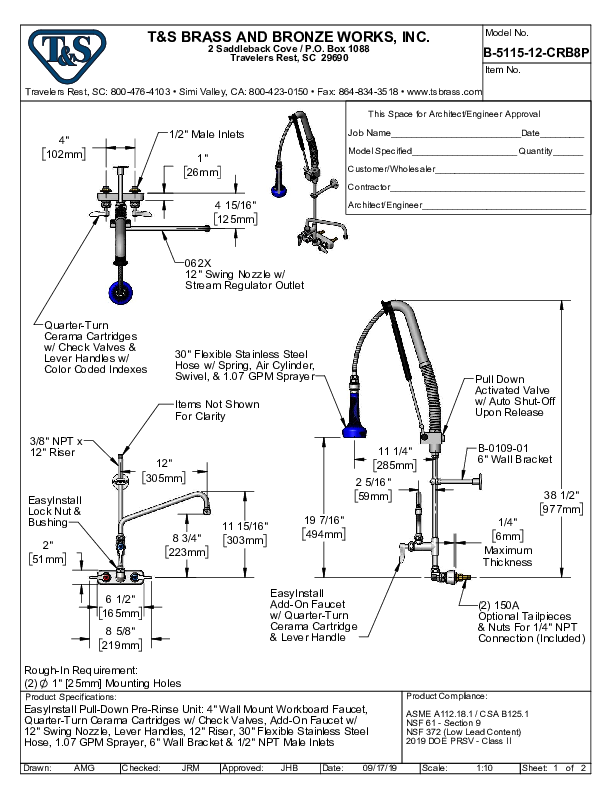 Cutsheet