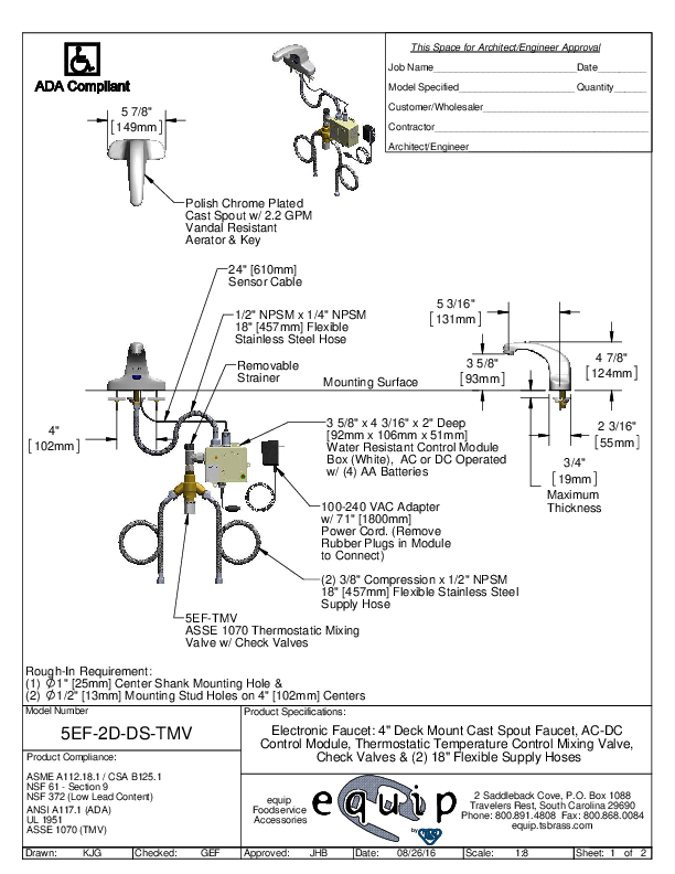 Cutsheet