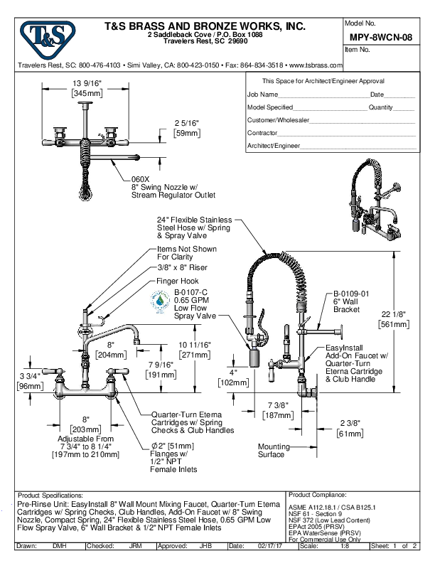 Cutsheet