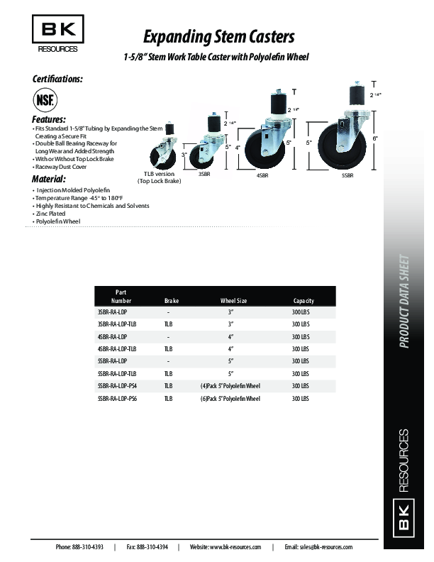 Cutsheet