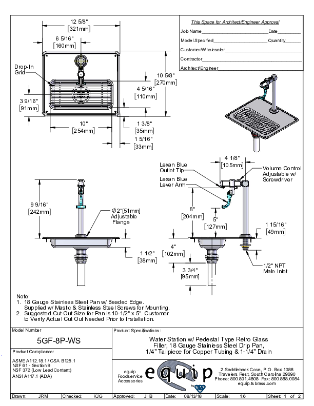 Cutsheet