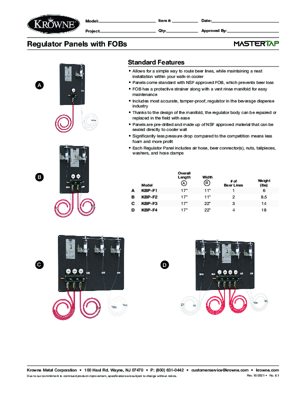 Cutsheet