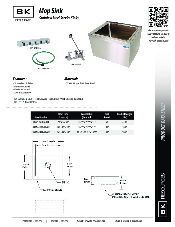 Cutsheet