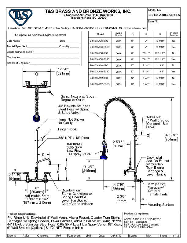 Cutsheet