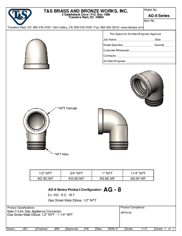 Cutsheet