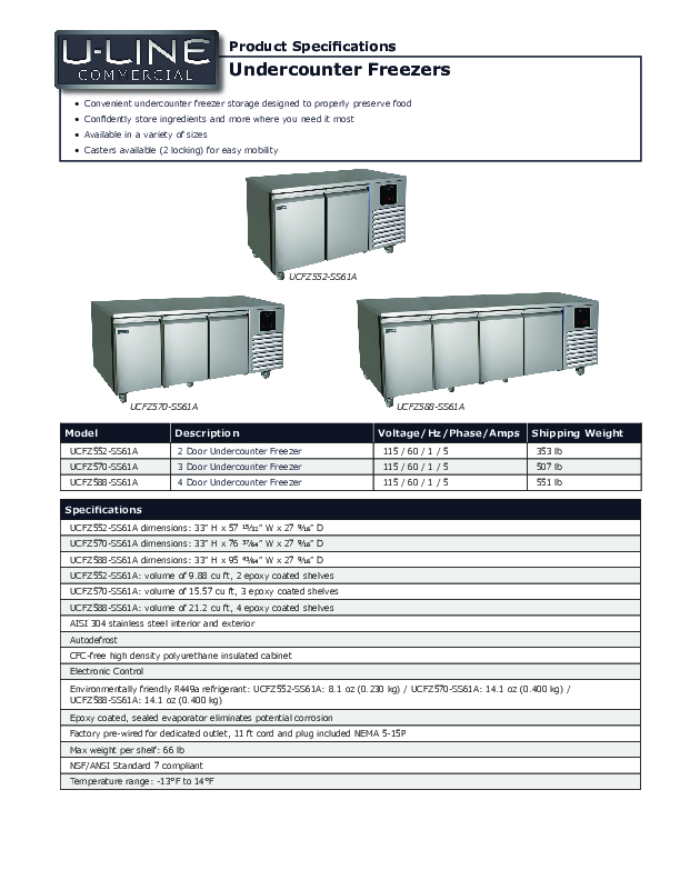 Cutsheet