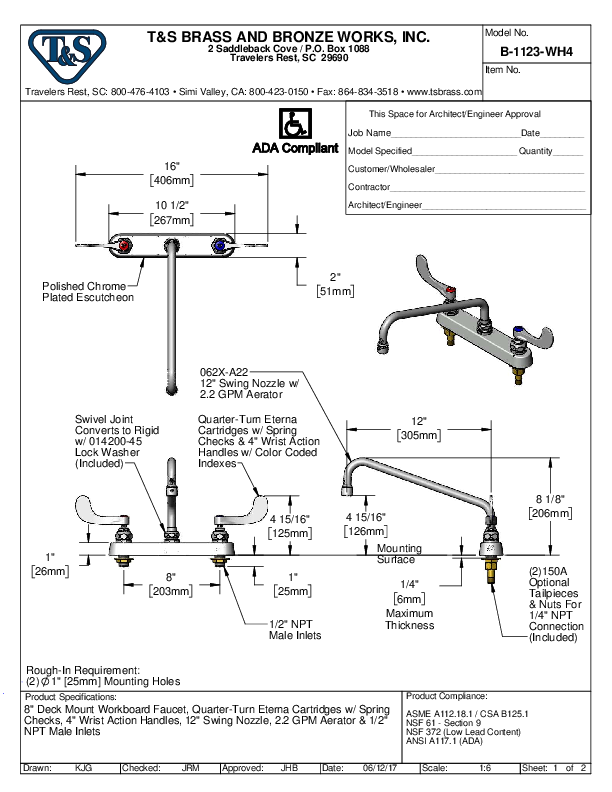 Cutsheet