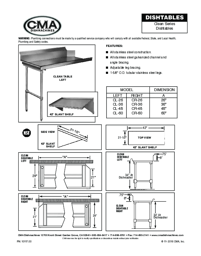 Cutsheet