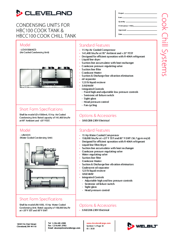 Cutsheet