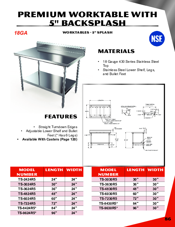 Cutsheet