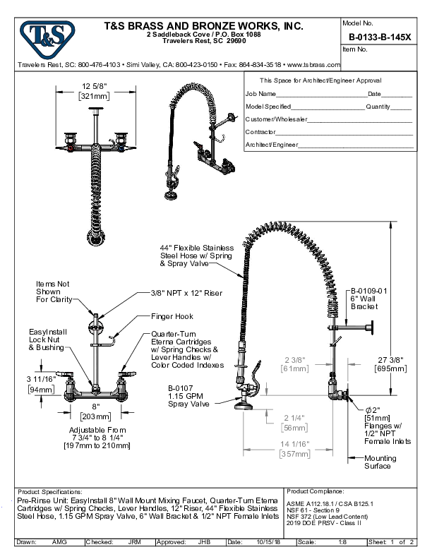 Cutsheet