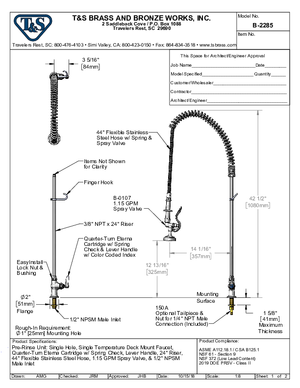 Cutsheet