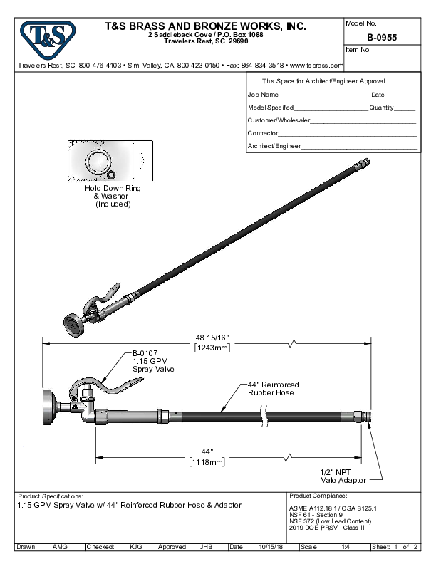 Cutsheet