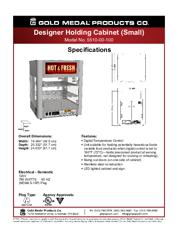 Cutsheet