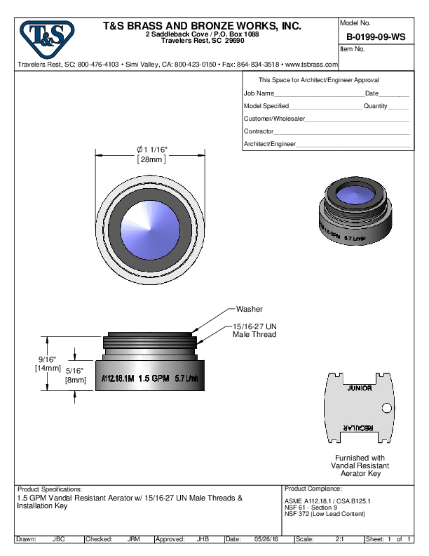 Cutsheet