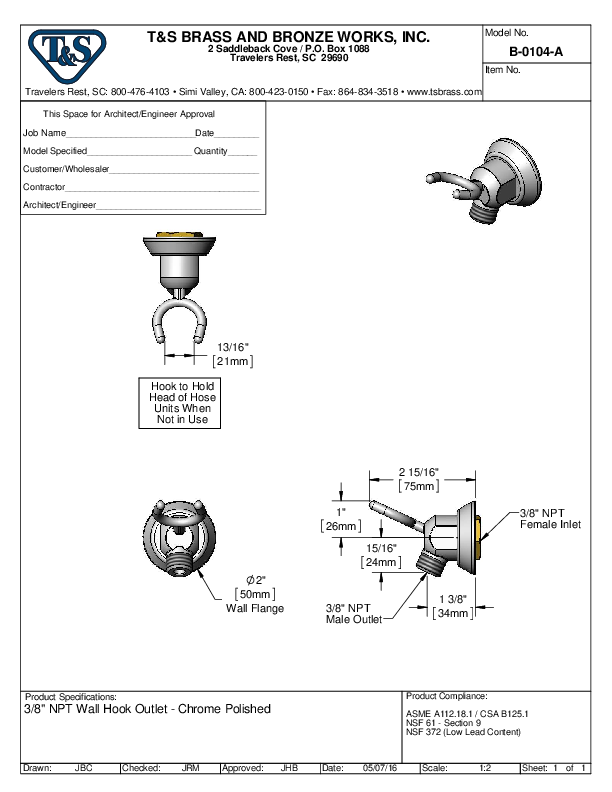 Cutsheet