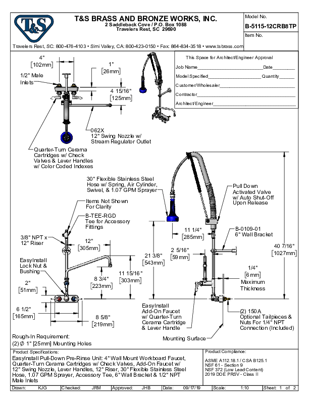 Cutsheet