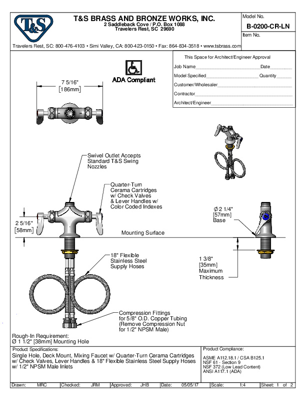 Cutsheet