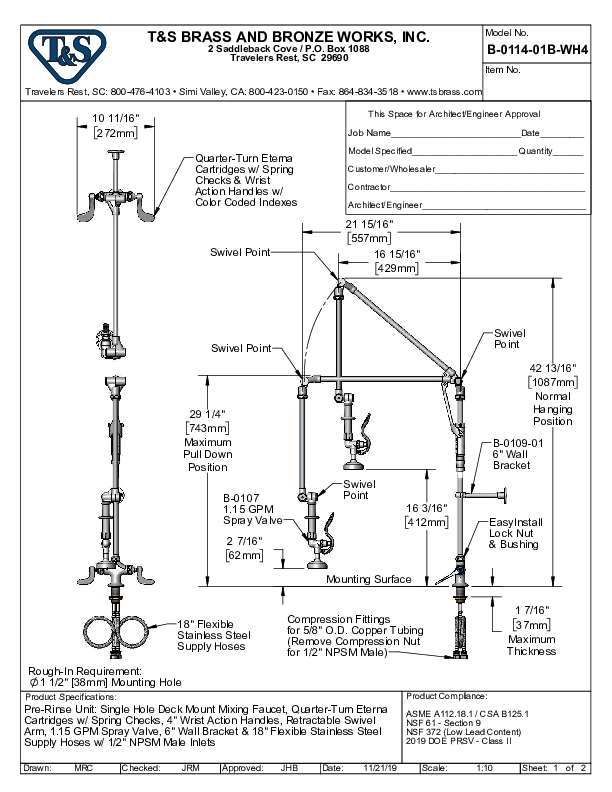 Cutsheet