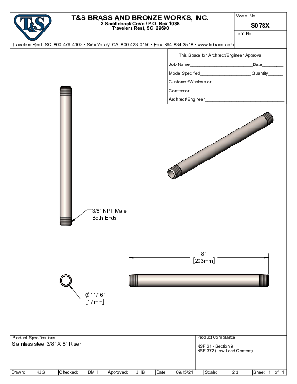 Cutsheet