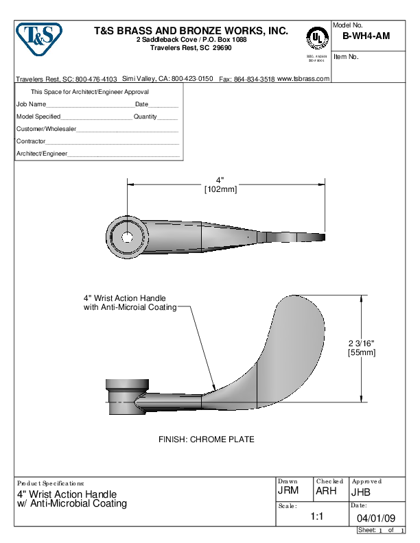 Cutsheet