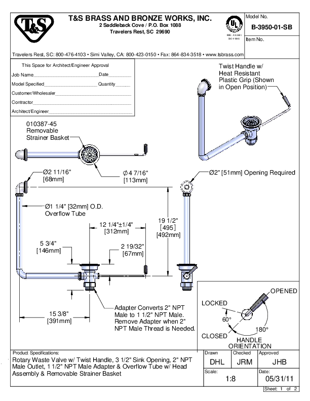 Cutsheet