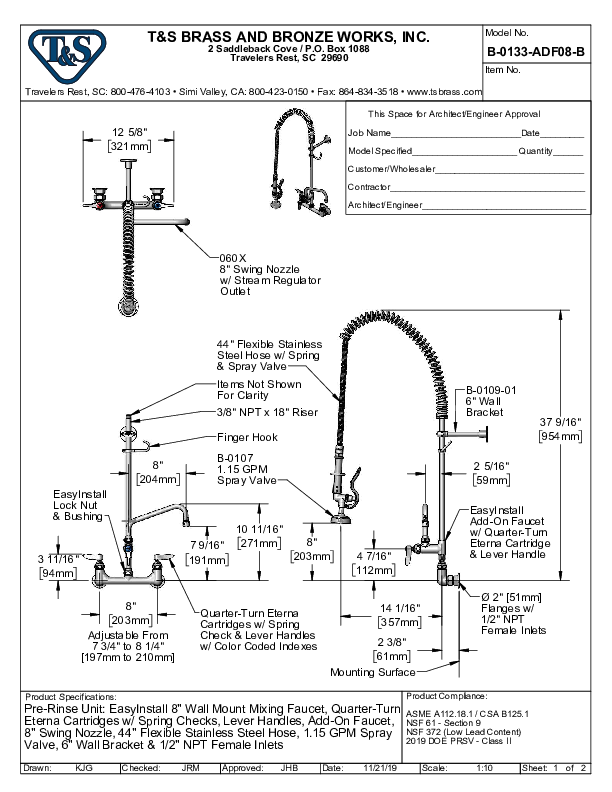 Cutsheet