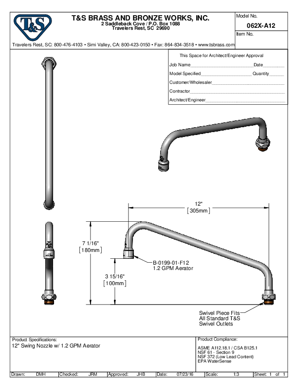 Cutsheet