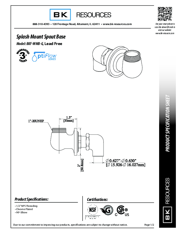 Cutsheet