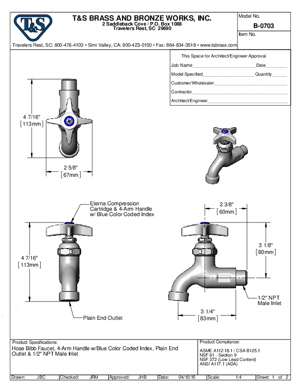 Cutsheet