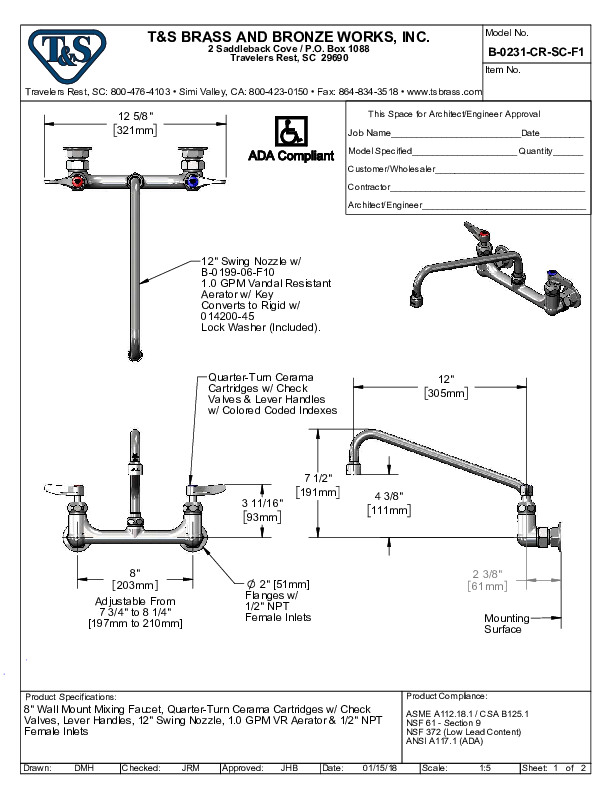 Cutsheet