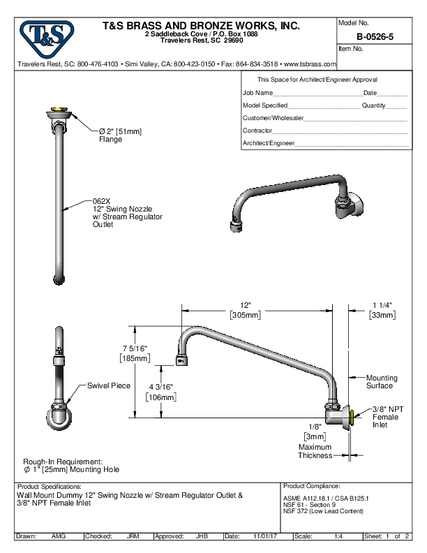 Cutsheet