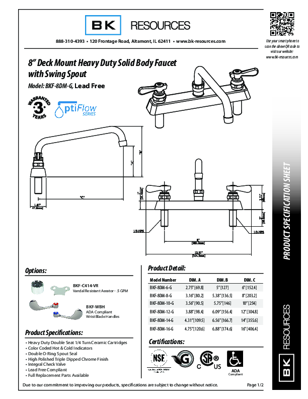 Cutsheet