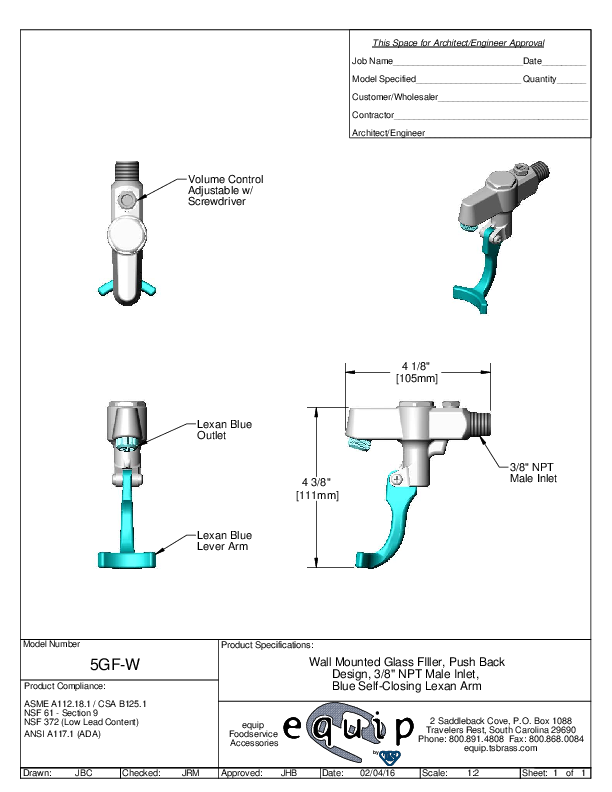 Cutsheet