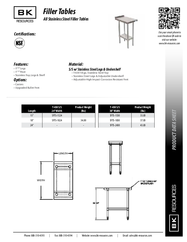 Cutsheet