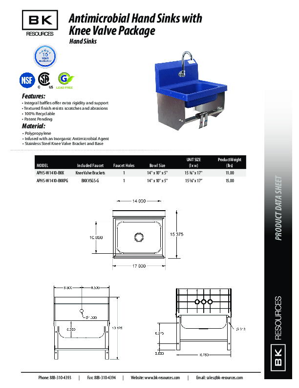 Cutsheet