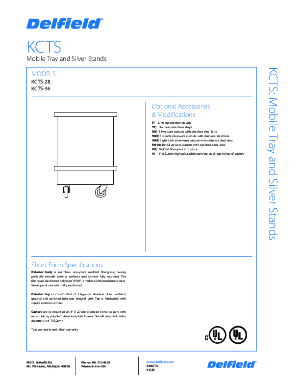 Cutsheet