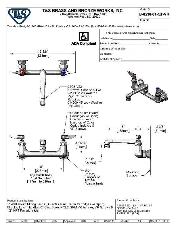 Cutsheet