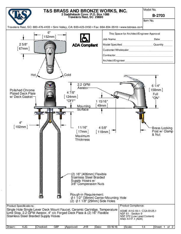 Cutsheet