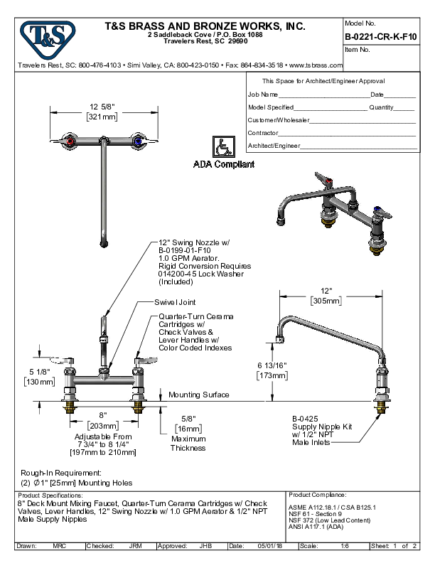 Cutsheet