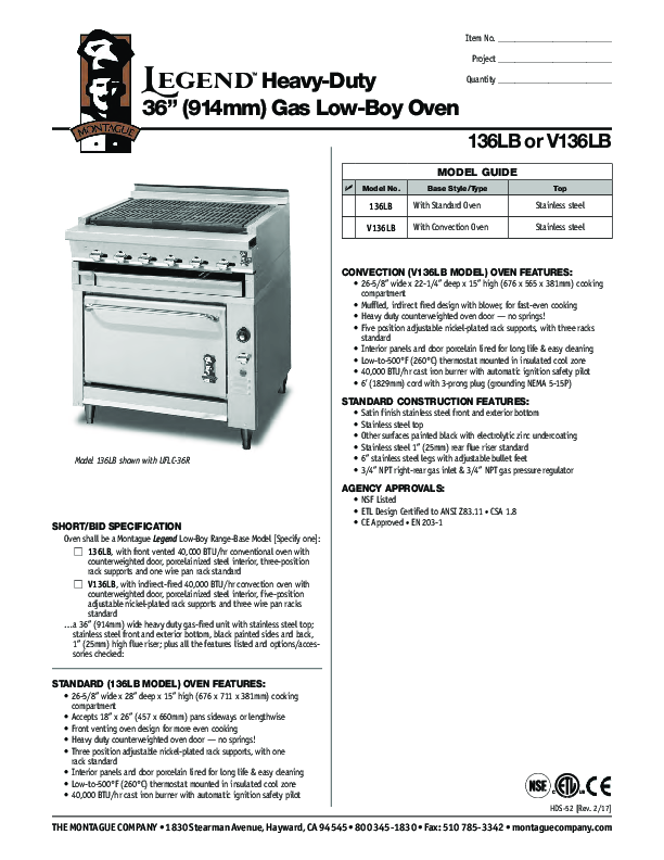 Cutsheet