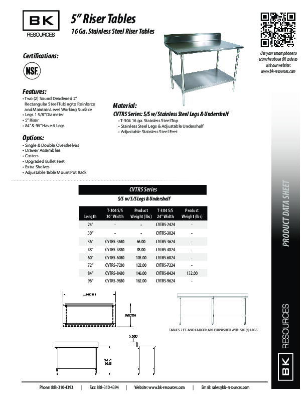 Cutsheet