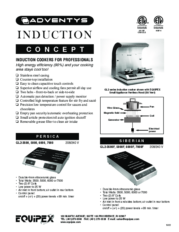 Cutsheet