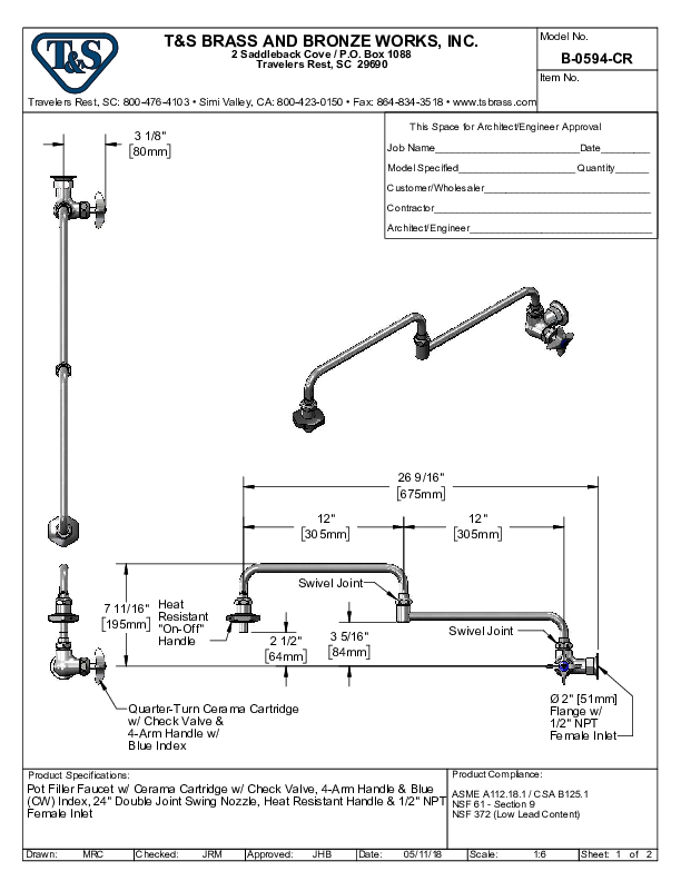 Cutsheet