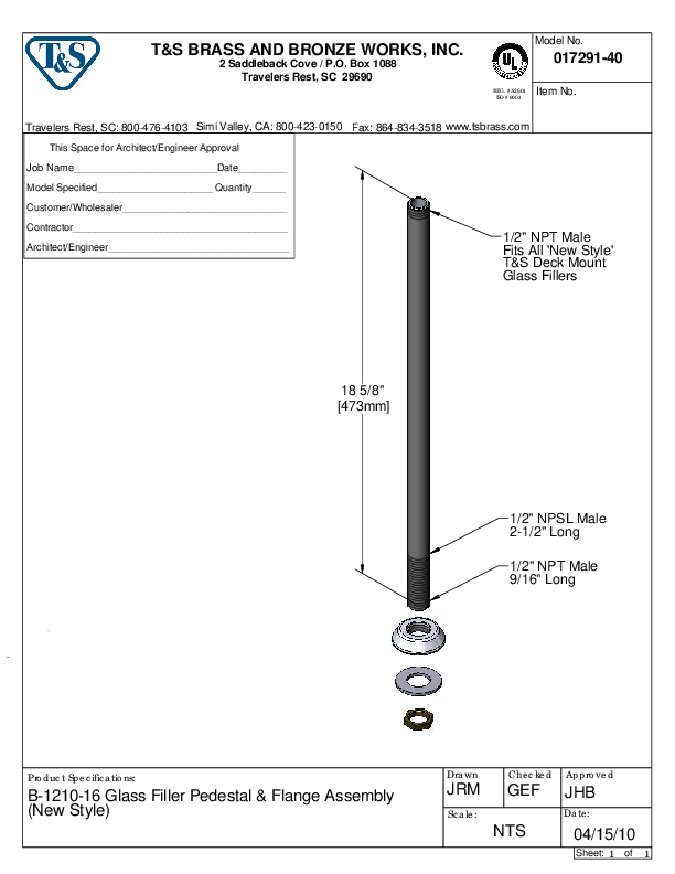 Cutsheet