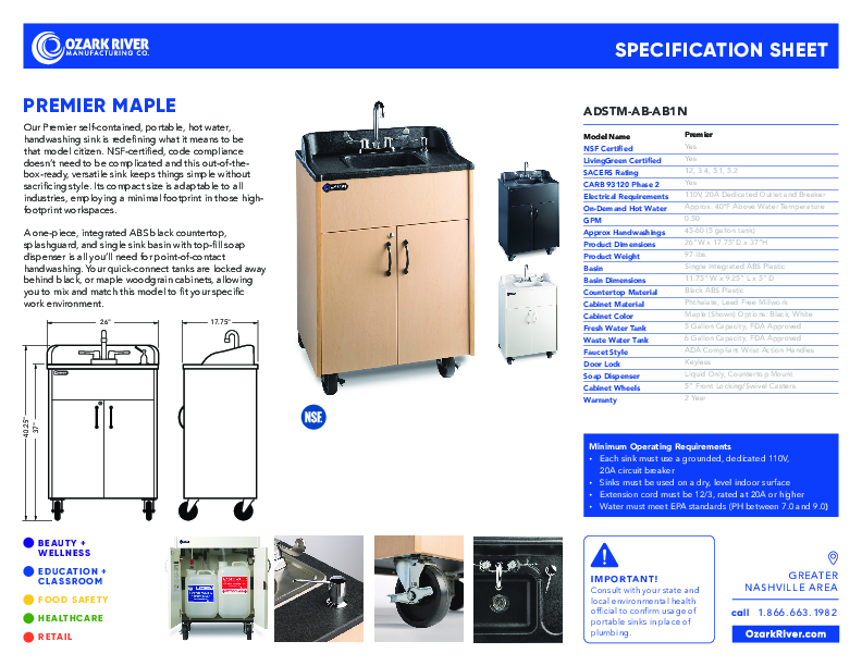 Cutsheet