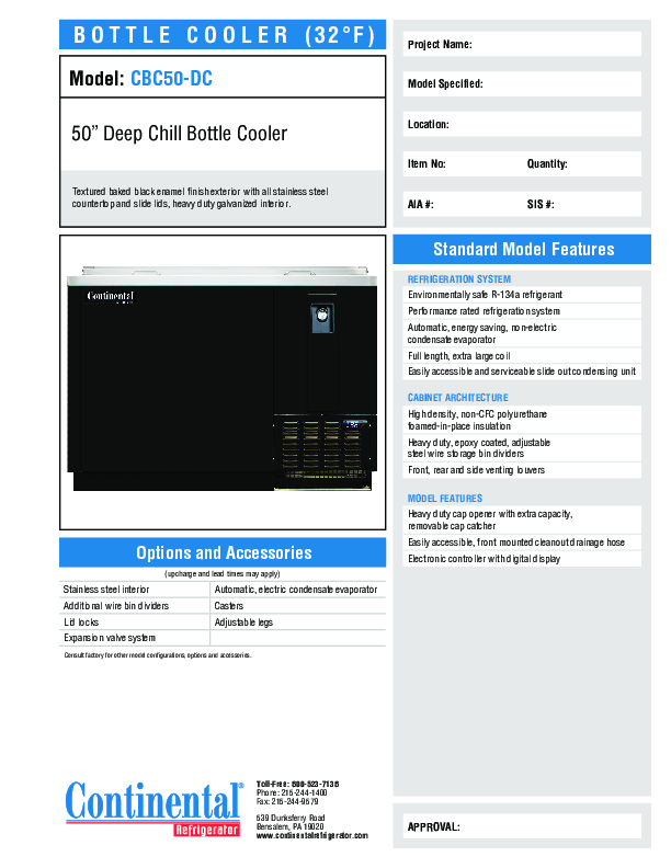 Cutsheet